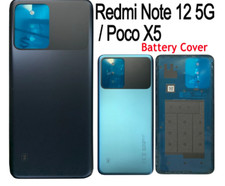 6.67" For Xiaomi Redmi Note 12 5G Battery Cover Back Housing Rear Door Case For