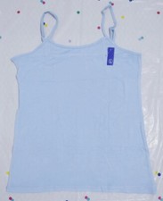 Ladies Stretch Plain Strappy Vest Cami Women's Tank Top Cotton Cami High Quality