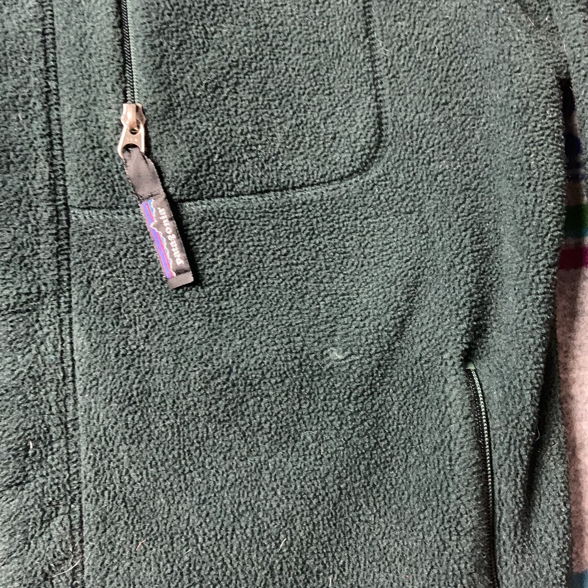 Vintage Patagonia Fleece full Zip Up Jacket Made In USA Size Vintage Patagonia Fleece full Zip Up Jacket Made In USA Size