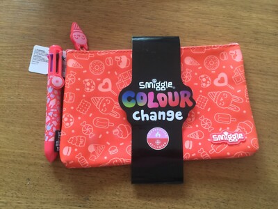 smiggle rainbow pencil case