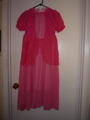 WEDDING Junior Bridesmaid /Flower Girl Formal DRESSES-SZ 10/12-TWO SAME SZ- PINK | eBay