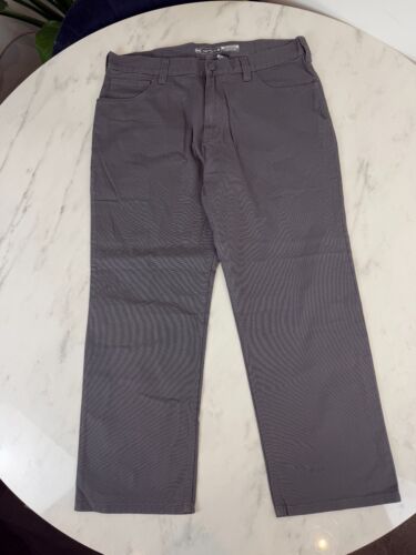 Pantalón utilitario Carhartt relajado de lona 5 bolsillos carpintero resistente flexible BN2517-M - Imagen 19 de 29