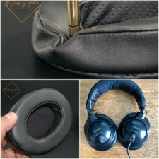Thick Foam Ear Pads Cushion For Audio-Technica ATH-M35 ATH-M45 Headphones