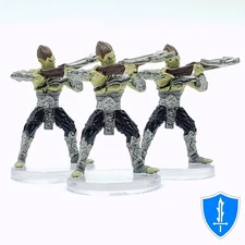 Githyanki x3 - Adventures in Baldur's Gate #8 D&D Icons of the Realms Miniature