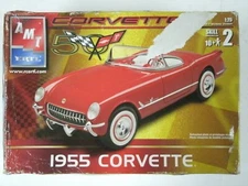 AMT Ertl 1955 Corvette 1:25 Scale Model Car Kit #31823