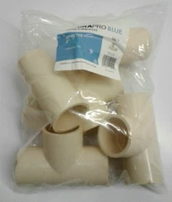 HydraPro Blue HPBL47112 CPVC Tee 2" Slip x Slip x Slip Bag Of 5