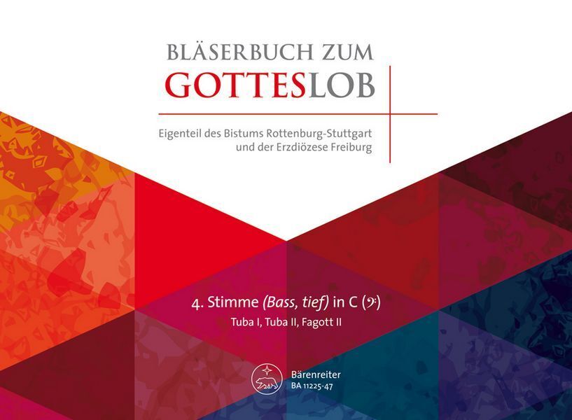 Bläserbuch zum Gotteslob Diözese Freiburg/Rottenburg-Stuttgart für variables...