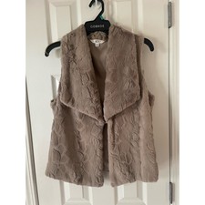 Jack By Bb Dakota Elektra Faux Fur Vest, Nwot, Size M, $35, B52