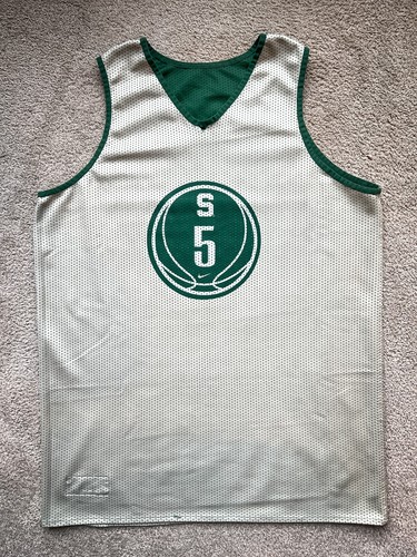 Michigan State Spartans Basketball - Player Worn Reversible Practice Jersey #5 - Picture 6 of 6
