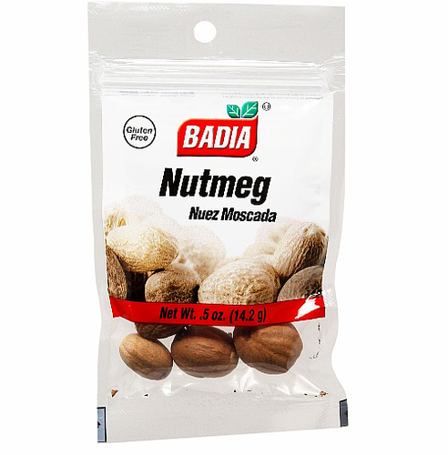 Badia Nutmeg Whole / Nuez Moscada 0.5 oz
