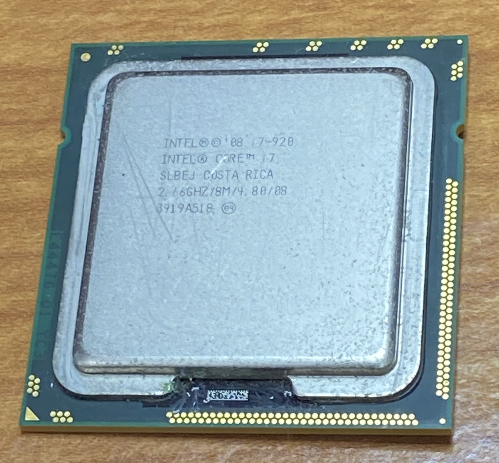 Profetie Bibliografie speel piano Intel Quad Core i7-920 Processor 2.66GHz 8M L3 Cache Socket LGA1366 SLBEJ | eBay Profetie Bibliografie speel piano Intel Quad Core i7-920 Processor 2.66GHz 8M L3 Cache Socket LGA1366 SLBEJ | eBay