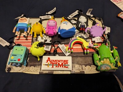 Adventure Time Monogram Figural 3D Bag Clips