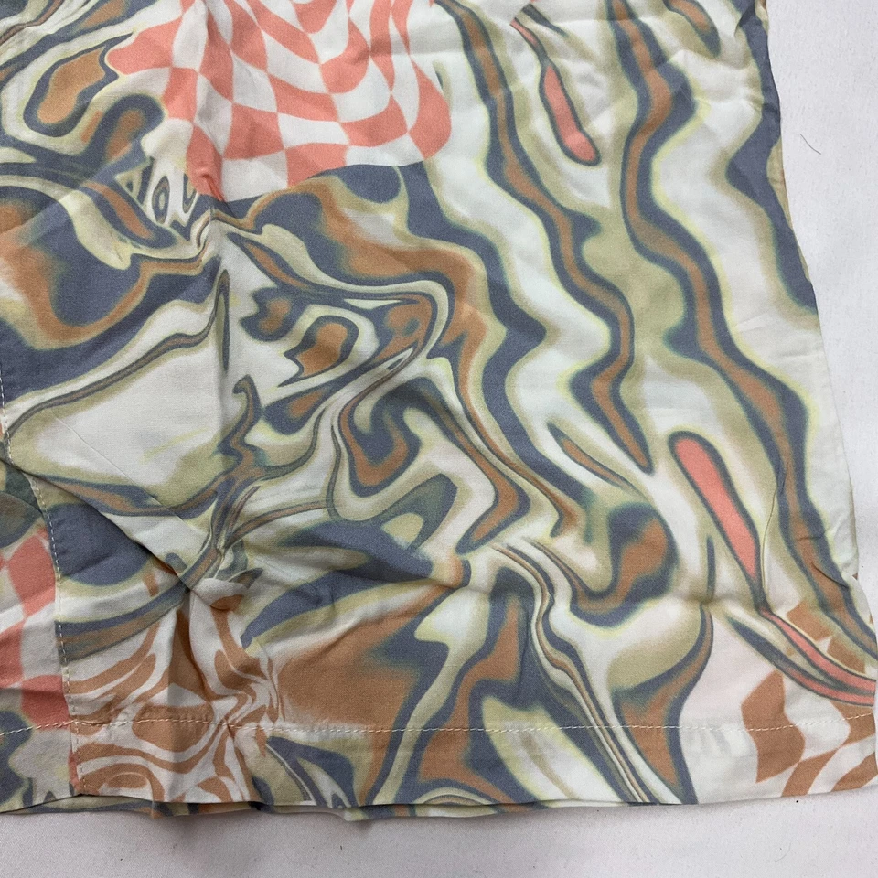 Pantalones Vans Ziggin para mujer talla XS multicolor cintura elástica acampanados bolsillos para piernas Foto 4 de 4