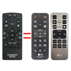 Replaced Remote AKB74435311 AKB74375511 for LG LAS751M LAS750M LAS855M