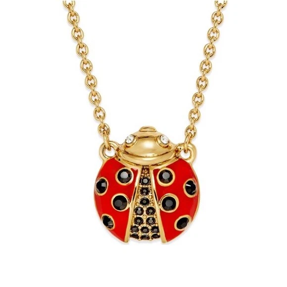 Kate spade sale ladybug necklace