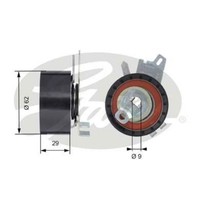 Gates Spannrolle Zahnriemen FüR Peugeot 307 CC 2.0 16V CitroëN C4 Picasso I