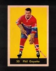 1960-61 PHIL GOYETTE #50 VG-EX Parkhurst Canadiens Star Vintage NHL Hockey Card