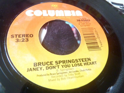 Bruce Springsteen USA 7" I'm Goin Down plays EX Janey Don't You Lose Heart - Picture 4 of 6