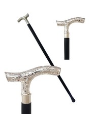 Brass Derby Handle Walking Cane Wooden Cane Stick - Made of Rosewood Brass ...