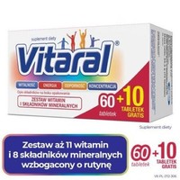 Vitaral 70 Compresse (60 Compresse + 10 Compresse IN Omaggio)