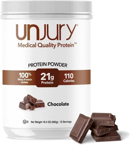 Whey Protein Powder | Chocolate Protein Powder | 21G 100% Whey Isolate Protein P deal from eBay