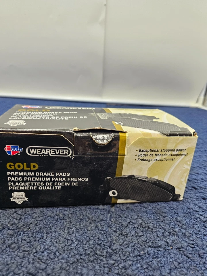 Pastilla de freno delantera de cerámica GNAD591 para Select 93-00 Chrysler Dodge Eagle Plymouth Foto 3 de 4