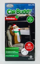 Gemmy Car Buddy Holiday Reindeer 3 ft. LED Airblown Inflatable w/ Car Adaptor
