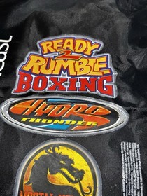 VINTAGE Sega Dreamcast Draw string bag 1999 promo Mortal Combat Ready 2 Rumble