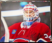 KAAPO KAHKONEN SIGNED 8X10 MATTE PHOTO MONTREAL CANADIENS (A)