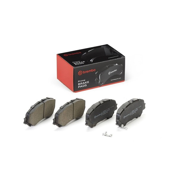 Bremsbelagsatz Scheibenbremse 17 Mm Brembo FüR U.A. Nissan Qashqai-image