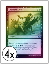 4x Chainer's Edict, Foil, Magic the Gathering, MTG NM
