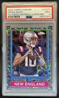 2024 Topps Chrome Drake Maye 1974 Football RC Lazer Refractor #74TF-3 PSA 9