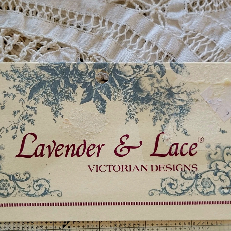 Lavender & Lace Victorian Designs "Little Wings" 1989 Cross Stitch Pattern NEW - Image 2 of 4
