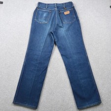 Vintage 80s Wrangler 13MWZMR Jeans Mens 30x30 Blue Denim Cowboy Cut Made in USA
