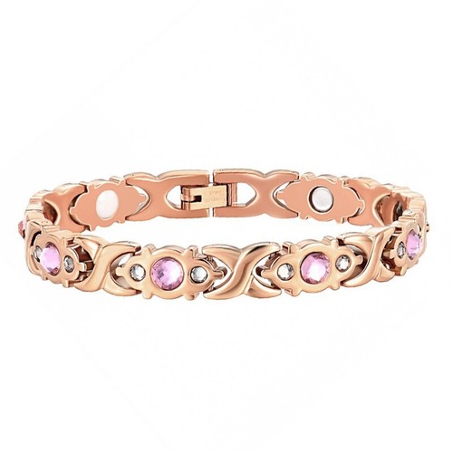 Women Magnetic Bracelet Therapy Alloy Weight Loss Arthritis Health Pain Relief - Picture 16 of 20