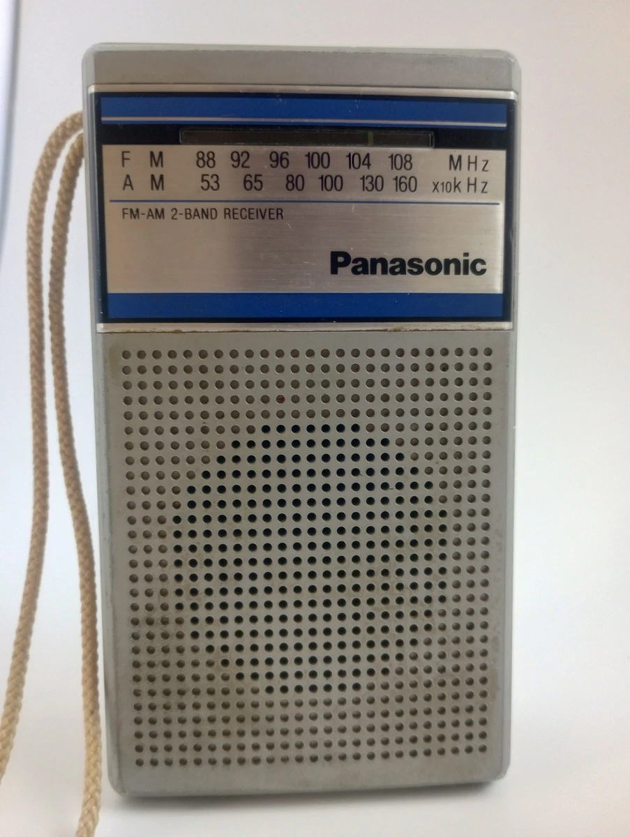 Vintage Panasonic AM FM Radio Indiana Collectible Transistor