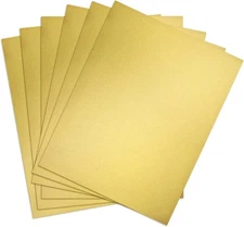 Koala Metallic Gold Sticker Paper for Inkjet and Laser 8.5x11, 