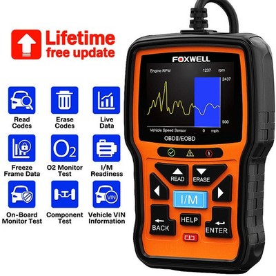 Universal Car EOBD OBD2 Scanner Check Engine Light Reset Auto Diagnostic Tool