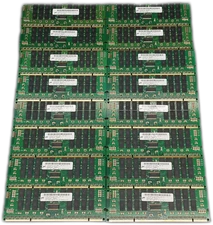 Lot Of 16 Micron MT36LSDF64144G-75D5 Sun 501-7386-01,1GB PC-100 ECC RAM