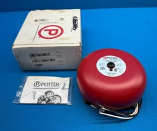 Potter PBA-1206 6" 120VAC Electric Powered Fire and Burglar Bell