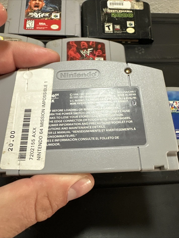 Mission: Impossible (Nintendo 64, 1998) Authentic N64 Cart – Tested & Working - Image 2 of 2