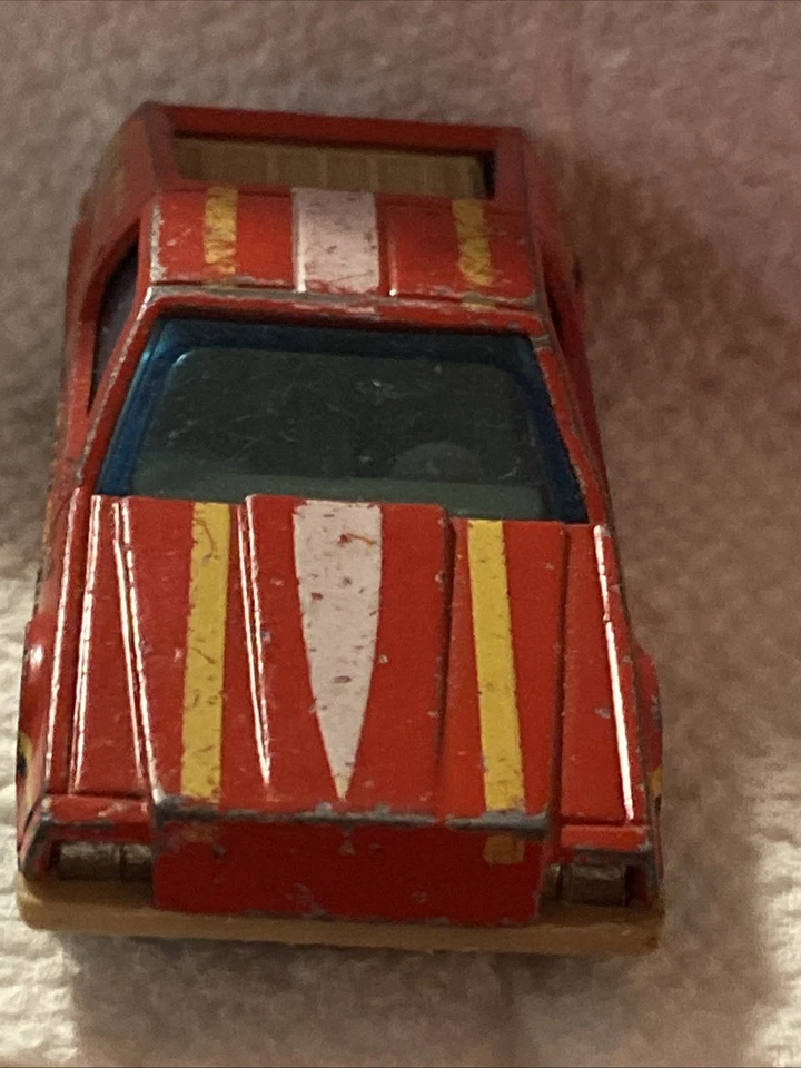 Vintage Hot Wheels 1979 Red Delorean Turismo #10 Tan interior - Image 3 of 4