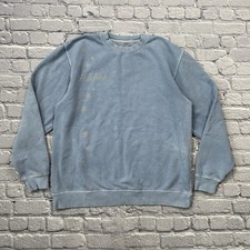 Taylor Swift Folklore Album Sweatshirt Size L Blue Stars Scars Official READ