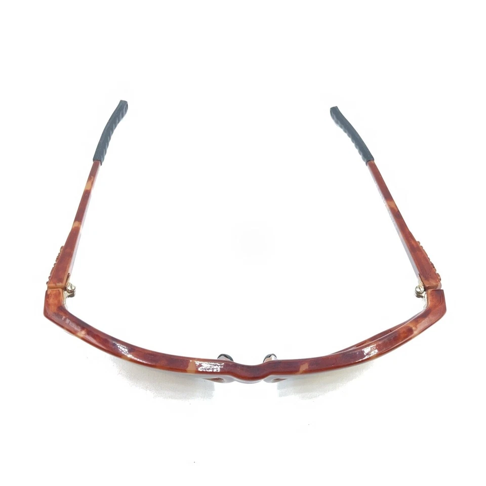 Gafas de sol Smith vintage raras Mt Nebo naranja tortuga rectangulares lentes marrones deportivas Foto 3 de 4