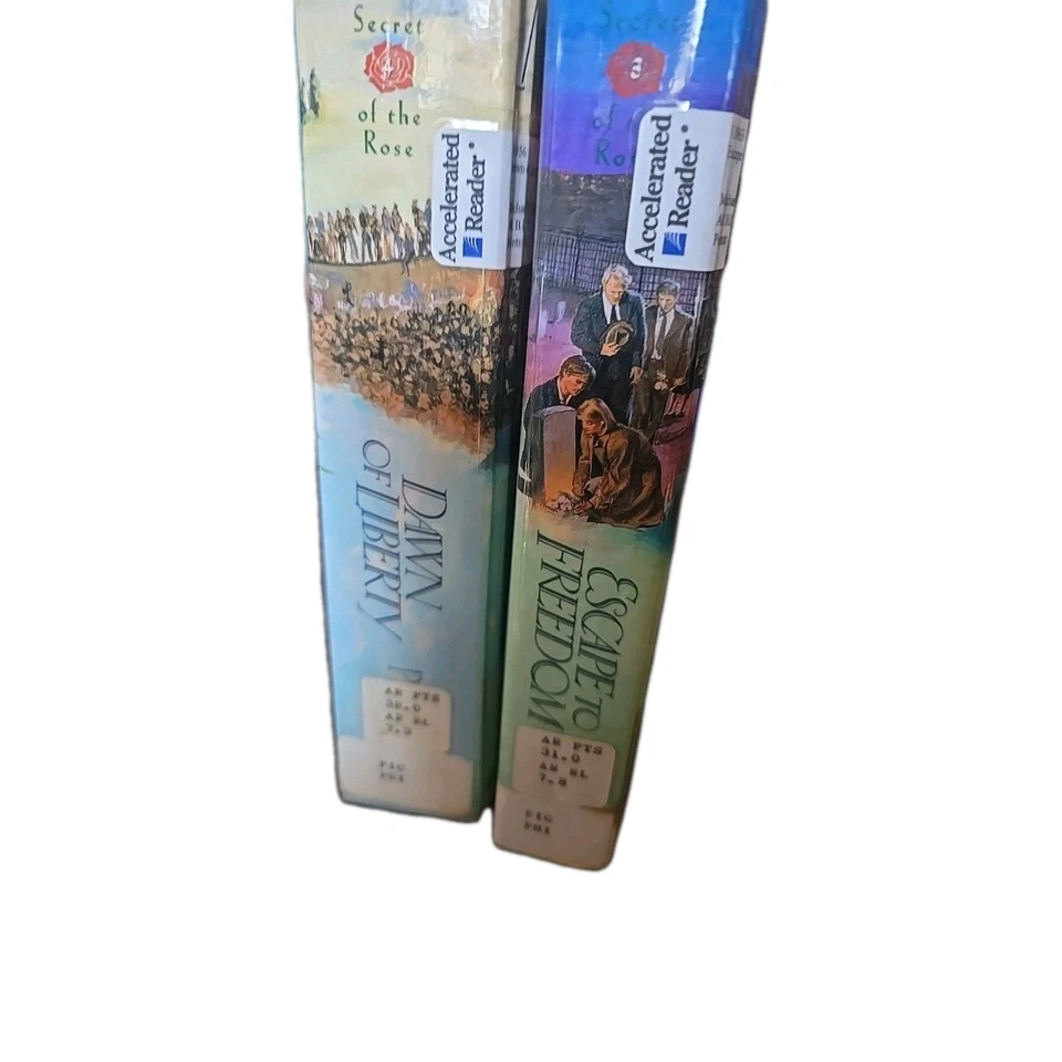 Set Of 2 - The Secret Of The Rose Series   - Michael Phillips (HC, 1993, DJ) - Image 2 of 4