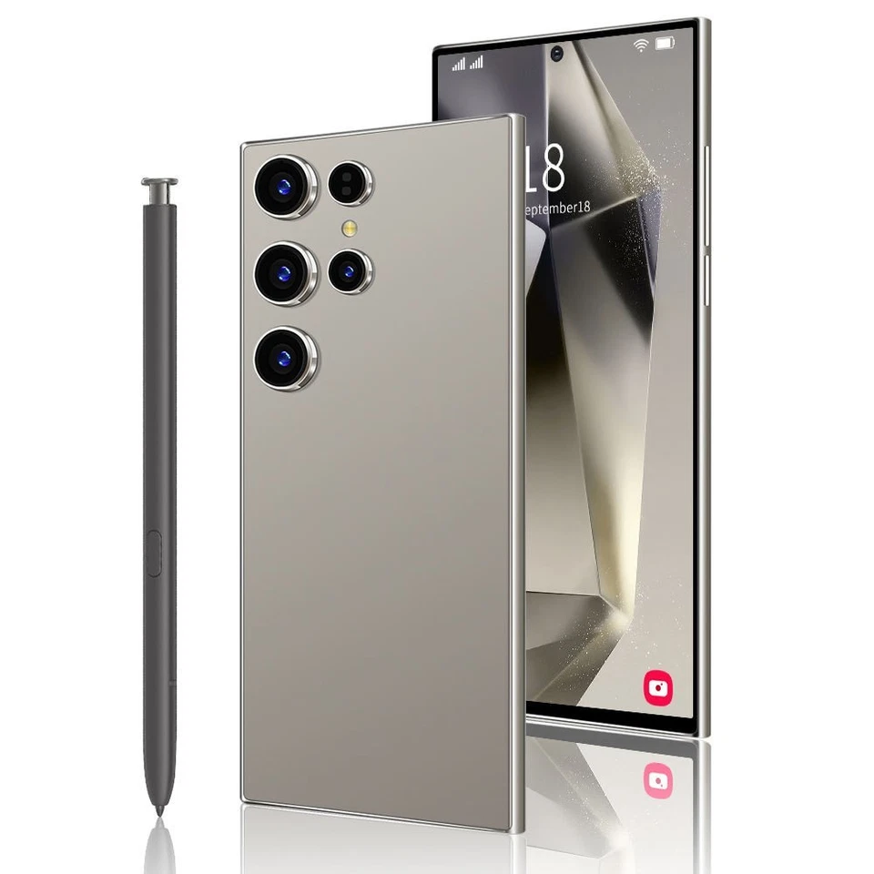 Smartphone S24 Ultra 5G 7.3" Android 13 16GB+1TB 108MP+72MP Desbloqueado Doble SIM Foto 2 de 4