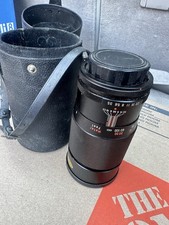 Vivitar 85-205mm f/3.8 Auto Tele-Zoom Lens Tested For NIKON w/ Case Vintage