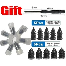 10-30 Car Vacuum Tire Repair Nail Rubber Screw Nails  Screwdriver Fast Tool