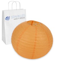 5 pcs 14" inch Chinese Paper Lantern - Orange - Wedding Party Event zm