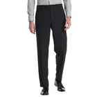 JB Britches Men's Black Wool Blend Flat Front Dress Pants Trousers New Auth $159
